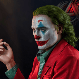 Discover Unparalleled Art: The Launch of the Arthur Fleck Bust, the Joker, by Infinity Studio and ActionFigureBrasil!