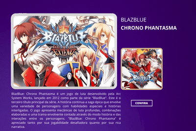 BlazBlue: Chrono Phantasma - ActionFigureWorld
