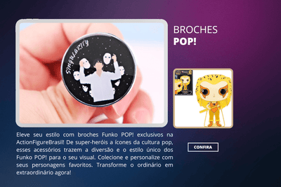 Broches POP! - ActionFigureWorld