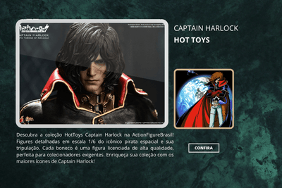 Captain Harlock - Hot Toys - ActionFigureWorld