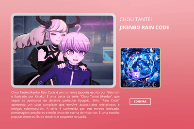 Chou Tantei Jikenbo Rain Code - ActionFigureWorld
