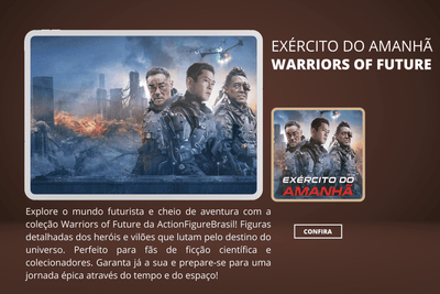 Exército do Amanhã - Warriors of Future - ActionFigureWorld