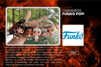 Chaveiro Funko & acessorios - ActionFigureWorld