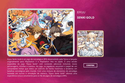 Eiyuu Senki Gold - ActionFigureWorld
