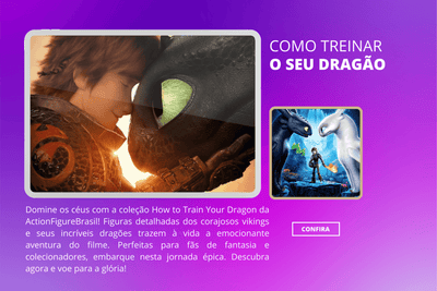 Como Treinar o Seu Dragão (How to Train Your Dragon) - ActionFigureWorld