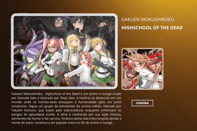 Gakuen Mokushiroku - Highschool of the Dead - ActionFigureWorld