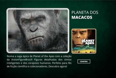 Planeta dos macacos (Planet of the Apes) - ActionFigureWorld