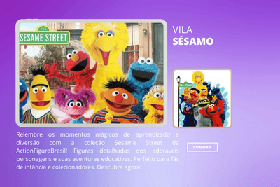Vila sésamo (Sesame Street) - ActionFigureWorld