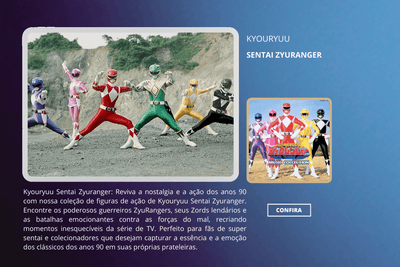 Kyouryuu Sentai Zyuranger - ActionFigureWorld