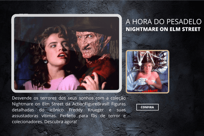 A Hora do Pesadelo (Nightmare on Elm Street) - ActionFigureWorld