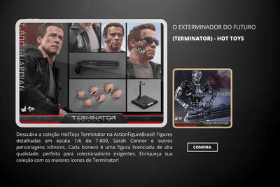 O Exterminador do Futuro (Terminator) - Hot Toys - ActionFigureWorld