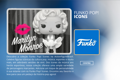Funko Pop Ícones - ActionFigureWorld