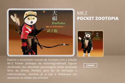 Mr.Z Pocket Zootopia Collection - ActionFigureWorld