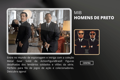 Homens de Preto (Men in Black) - ActionFigureWorld