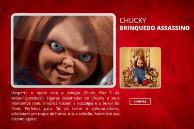 chucky o Brinquedo Assassino (Child's Play) - ActionFigureWorld