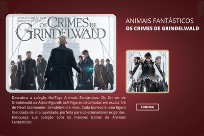 Animais Fantásticos: Os Crimes de Grindelwald - ActionFigureWorld