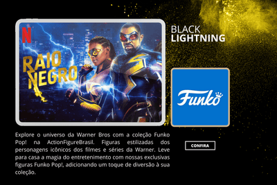 Raio Negro (Black Lightning) - ActionFigureWorld