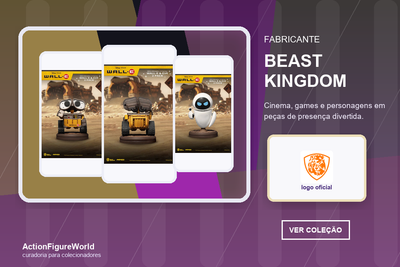 Coleção Beast Kingdom na ActionFigureWorld
