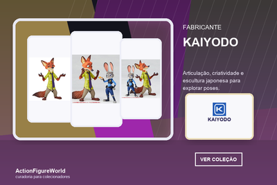 Coleção Kaiyodo na ActionFigureWorld