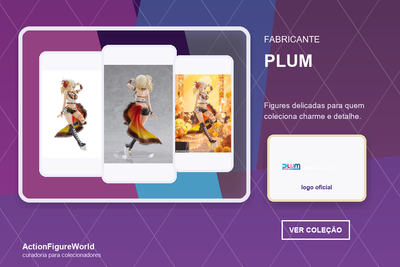 Coleção PLUM na ActionFigureWorld