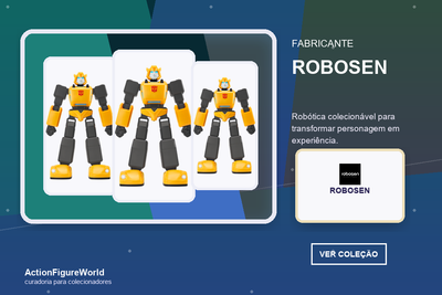 Coleção Robosen na ActionFigureWorld