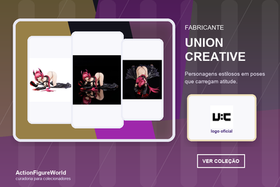Coleção Union Creative na ActionFigureWorld