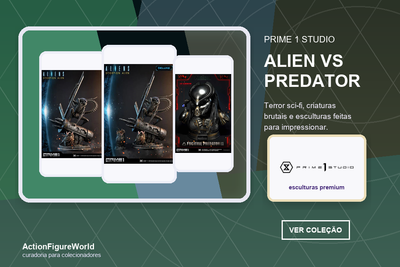 Coleção Prime 1 Studio Alien vs Predator na ActionFigureWorld