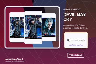 Coleção Prime 1 Studio Devil May Cry na ActionFigureWorld