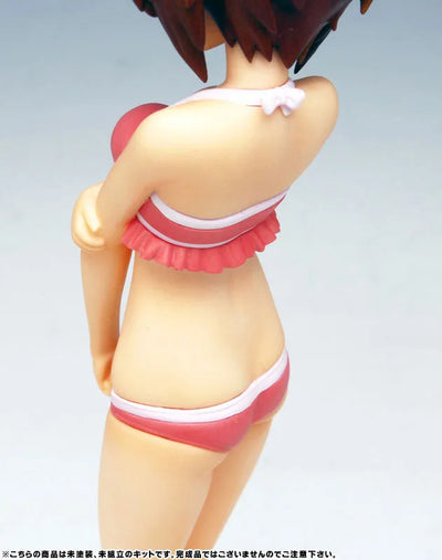 1/10 Girls und Panzer - Miho Nishizumi -Swimsuit ver.- Unpainted Assembly Kitㅤ – Platz Hobby – ActionFigureBrasil — embalagem