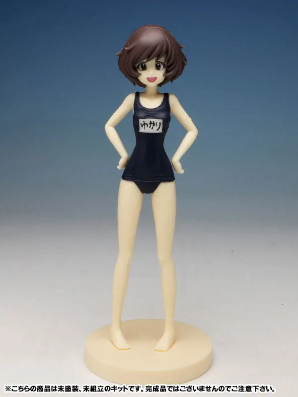 1/10 Girls und Panzer - Yukari Akiyama -School Swimsuit ver.- Unpainted Assembly Kit(Tentative Pre-order)ㅤ – Platz Hobby – ActionFigureBrasil