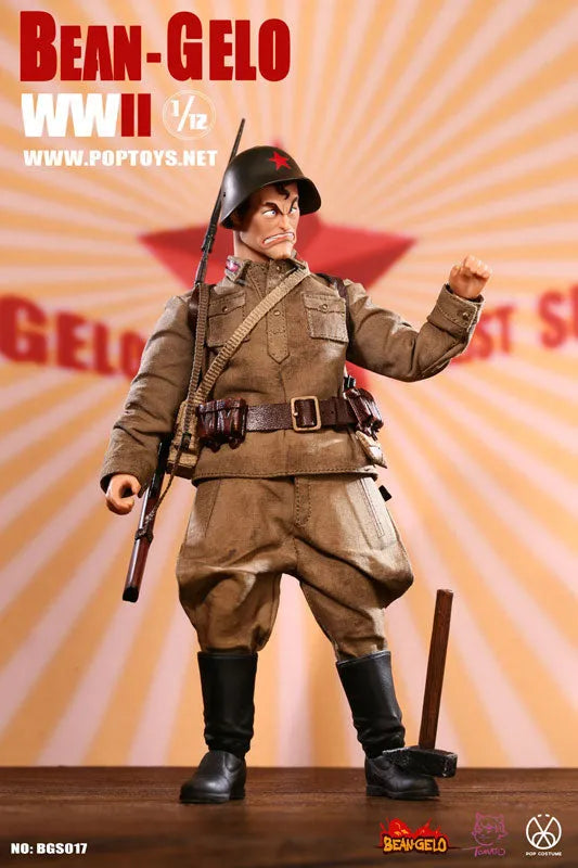 1/12 Bean-Gelo Series Working Class Soldier Kyleㅤ – POPTOYS – ActionFigureBrasil