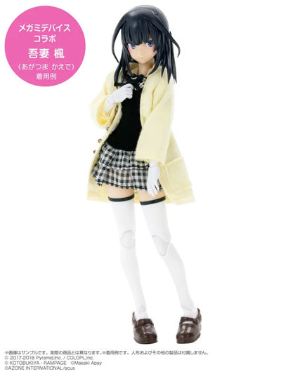 1/12 Character Costume "Alice Gear Aegis" Outfit Squad Selection * Kaede Agatsuma,Camellia Coordinate Set (DOLL ACCESSORY)ㅤ – Azone International – ActionFigureBrasil — ângulo diferente