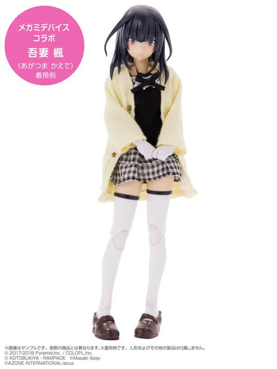 1/12 Character Costume "Alice Gear Aegis" Outfit Squad Selection * Kaede Agatsuma,Camellia Coordinate Set (DOLL ACCESSORY)ㅤ – Azone International – ActionFigureBrasil — detalhe do produto