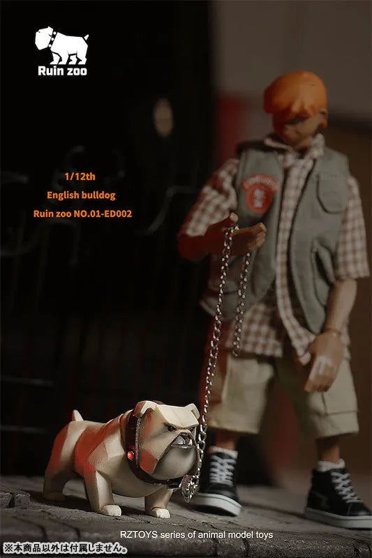 1/12 English Bulldog 002ㅤ – RZTOYS – ActionFigureBrasil
