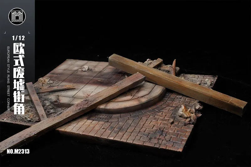 1/12 Europe: Ruined Street Cornerㅤ – MMM Toys – ActionFigureBrasil