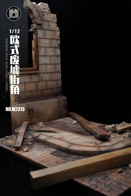 1/12 Europe: Ruined Street Cornerㅤ – MMM Toys – ActionFigureBrasil