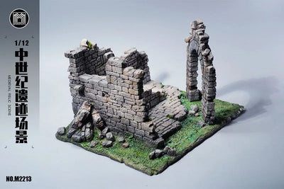 1/12 Medieval Ruinsㅤ – MMM Toys – ActionFigureBrasil — com base expositora