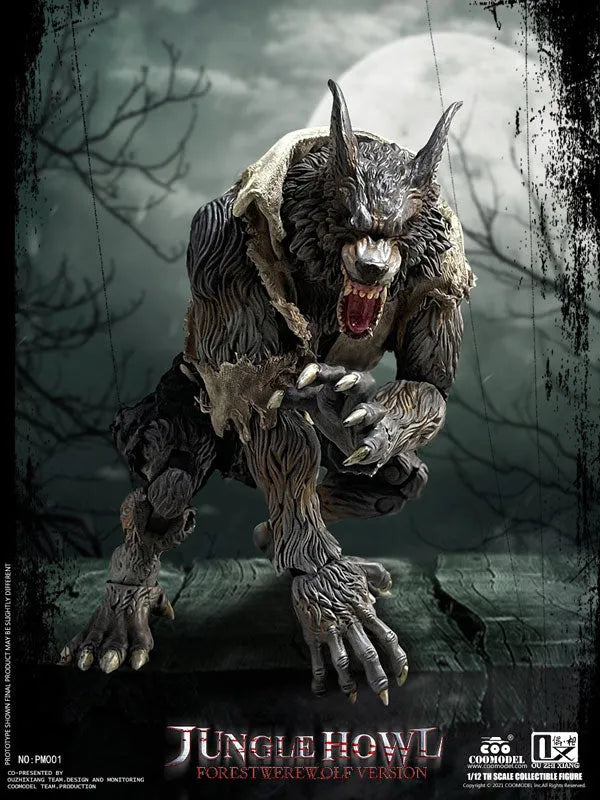 1/12 Palmtop Monsters Jungle Howl Forest Werewolf Ver.ㅤ – Coomodel – ActionFigureBrasil