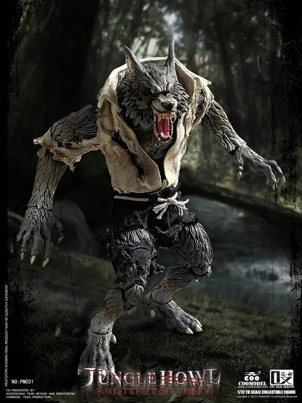 1/12 Palmtop Monsters Jungle Howl Forest Werewolf Ver.ㅤ – Coomodel – ActionFigureBrasil