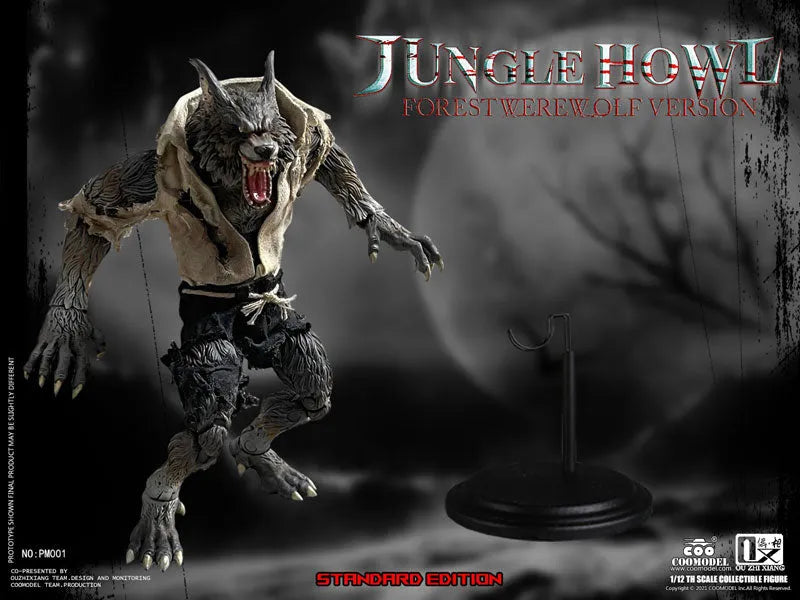 1/12 Palmtop Monsters Jungle Howl Forest Werewolf Ver.ㅤ – Coomodel – ActionFigureBrasil