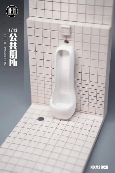1/12 Public Toilet Bㅤ – MMM Toys – ActionFigureBrasil — detalhe do produto
