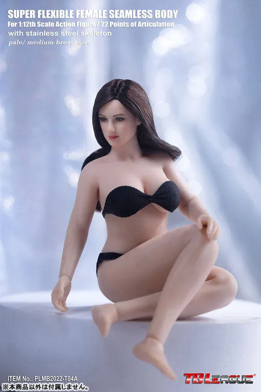 1/12 Super Flexible Female Seamless Body Stainless Steel Skeleton Medium Bust Pale T04Aㅤ – TBLeague – ActionFigureBrasil