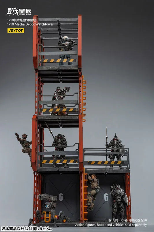 1/18 Battle for the Stars Mecha Depot Watch Towerㅤ – JOYTOY – ActionFigureBrasil