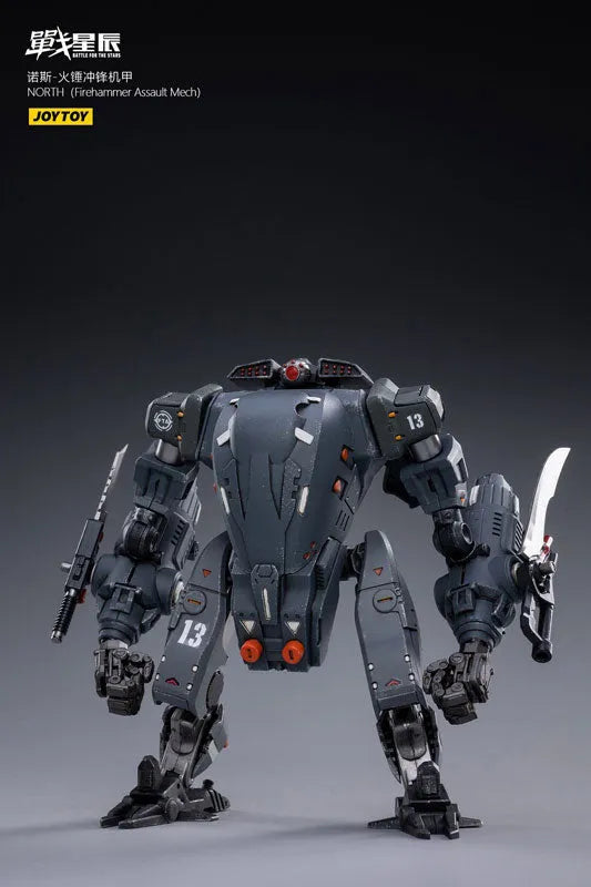 1/18 Battle for the Stars North Firehammer Assault Mechaㅤ – JOYTOY – ActionFigureBrasil