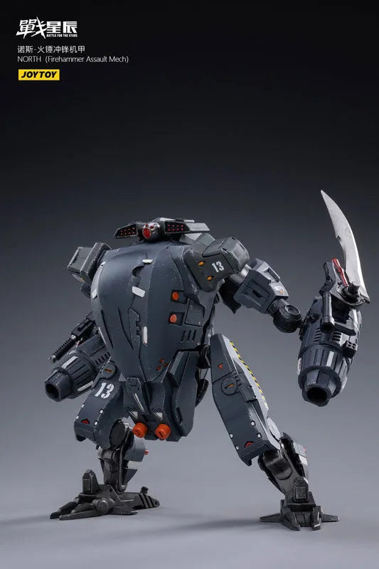 1/18 Battle for the Stars North Firehammer Assault Mechaㅤ – JOYTOY – ActionFigureBrasil