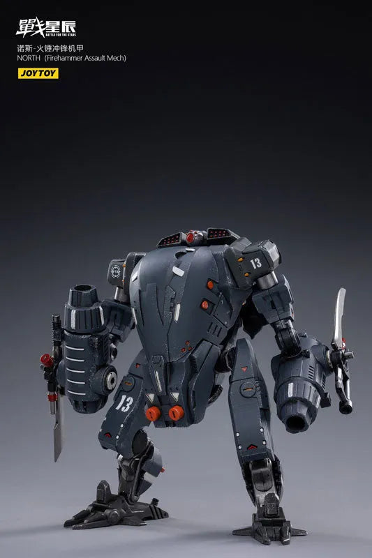 1/18 Battle for the Stars North Firehammer Assault Mechaㅤ – JOYTOY – ActionFigureBrasil