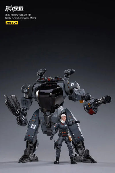 1/18 Battle for the Stars North Snake Command Mechaㅤ – JOYTOY – ActionFigureBrasil — close
