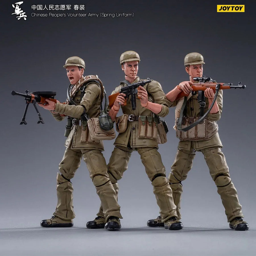 1/18 Chinese People's Volunteer Army - Spring Uniformㅤ – JOYTOY – ActionFigureBrasil