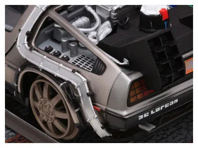 1/18 Diecast Model Car - Back To The Future Part III De Lorean Mark III Railroadㅤ – Sunstar – ActionFigureBrasil — ângulo diferente