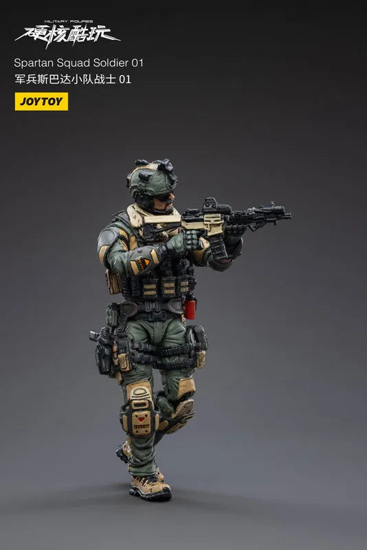 1/18 Hardcore Coldplay Spartan Squad Soldier 01ㅤ – JOYTOY – ActionFigureBrasil